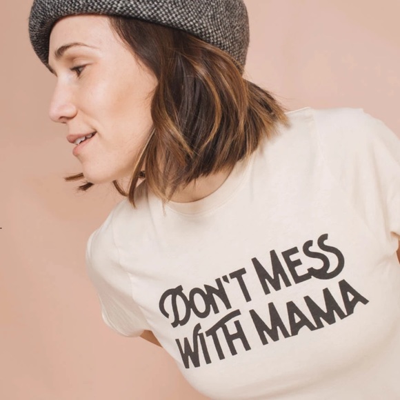 The Bee & The Fox Tops - The Bee & The Fox - Don’t Mess With Mama Tee-Sz M